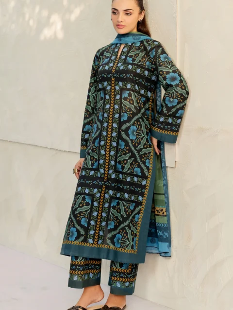 SOFT PREMIUM KHADDAR FABRIC DIGITAL PRINTED SHAWL